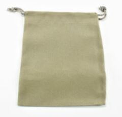 Suedecloth Dice Bag Small Grey CHX02371